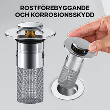 Ladda upp bild till gallerivisning, Golvavloppsfilter i rostfritt stål