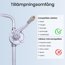 Ladda upp bild till gallerivisning, Manuell oljepump