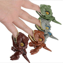 Ladda upp bild till gallerivisning, Fingerbitande dinosaurier actionfigurer