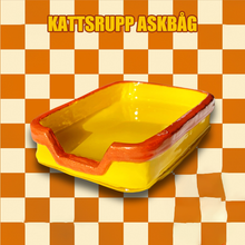 Ladda upp bild till gallerivisning, Kattsand askfat (neonflik)