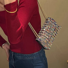 Ladda upp bild till gallerivisning, Ljus lyxig diamantväska