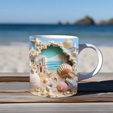 Ladda upp bild till gallerivisning, Mugg i strandstil