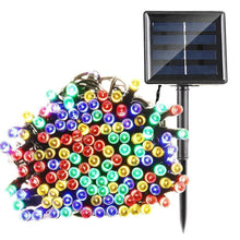 Ladda upp bild till gallerivisning, 100 LED solcellsdrivna ljusslingor