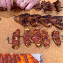 Ladda upp bild till gallerivisning, BBQ-gaffel för kycklingvinge