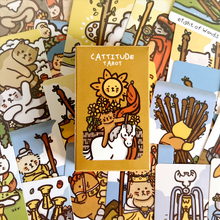 Ladda upp bild till gallerivisning, Tarotkort för katt