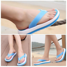 Ladda upp bild till gallerivisning, Dam Soft Rainbow Flip-Flops Sandaler