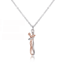 Ladda upp bild till gallerivisning, Lyckligtvis att ha dig - Kram Halsband