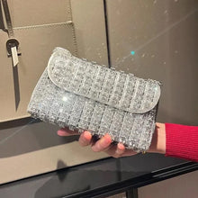 Ladda upp bild till gallerivisning, Ljus lyxig diamantväska