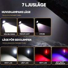 Ladda upp bild till gallerivisning, Ultrastark ficklampa med vit laser och lång räckvidd
