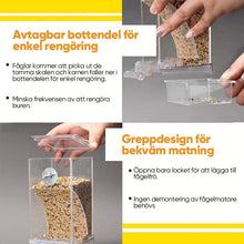 Ladda upp bild till gallerivisning, Automatisk genomskinlig fågelmatare utan spill