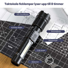 Ladda upp bild till gallerivisning, Ultrastark ficklampa med vit laser och lång räckvidd