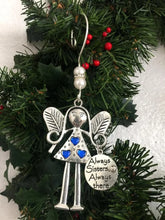 Ladda upp bild till gallerivisning, Galna vackra vänner för alltid - Ängelprydnad julklapp