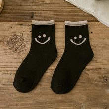 Ladda upp bild till gallerivisning, Härliga Smile Face bomullsstrumpor