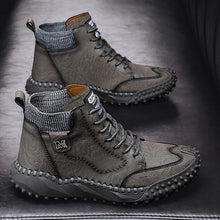 Ladda upp bild till gallerivisning, Män Retro Halkfria Casual Stövlar