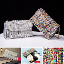 Ladda upp bild till gallerivisning, Ljus lyxig diamantväska