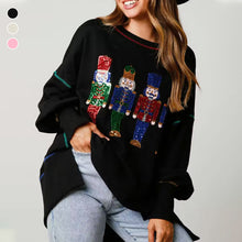 Ladda upp bild till gallerivisning, Långärmad tröja med paljetter