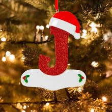 Ladda upp bild till gallerivisning, Gör-det-själv Bokstäver Jul Hängande Ornament