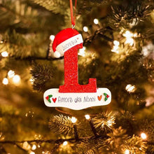 Ladda upp bild till gallerivisning, Gör-det-själv Bokstäver Jul Hängande Ornament