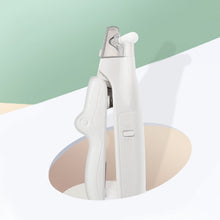 Ladda upp bild till gallerivisning, Nagelklippare för husdjur med LED-ljus och nagelförvaringslåda