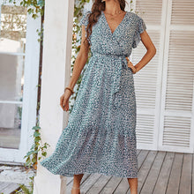 Ladda upp bild till gallerivisning, Printed Casual Holiday Dress