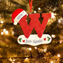 Ladda upp bild till gallerivisning, Gör-det-själv Bokstäver Jul Hängande Ornament