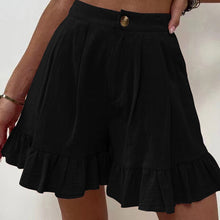 Ladda upp bild till gallerivisning, Shorts med hög midja för kvinnor