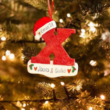 Ladda upp bild till gallerivisning, Gör-det-själv Bokstäver Jul Hängande Ornament