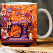Ladda upp bild till gallerivisning, 3D Sewing Machine Printed Water Cup
