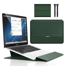 Ladda upp bild till gallerivisning, Laptopfodral med justerbart stativ