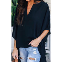 Ladda upp bild till gallerivisning, Casual Topp med Batwing-ärm