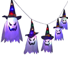 Ladda upp bild till gallerivisning, Halloween hängande ljus upp häxhatt
