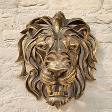 Ladda upp bild till gallerivisning, Lion Head Wall Mounted Art