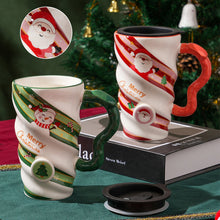 Ladda upp bild till gallerivisning, Jul spiralformad mugg