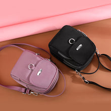 Ladda upp bild till gallerivisning, Lätt Vattentät Crossbody-väska med Flera Fickor