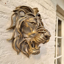 Ladda upp bild till gallerivisning, Lion Head Wall Mounted Art