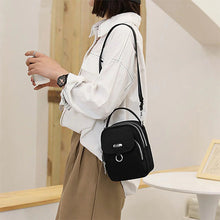 Ladda upp bild till gallerivisning, Lätt Vattentät Crossbody-väska med Flera Fickor