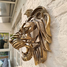Ladda upp bild till gallerivisning, Lion Head Wall Mounted Art