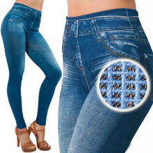 Ladda upp bild till gallerivisning, Sömlösa fleeceleggings för kvinnor