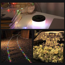 Ladda upp bild till gallerivisning, Vattentät, bärbar och stuvbar ljusslinga för utomhusbruk