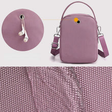 Ladda upp bild till gallerivisning, Lätt Vattentät Crossbody-väska med Flera Fickor
