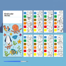 Ladda upp bild till gallerivisning, Akvarell för färgläggning