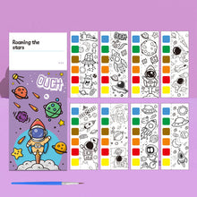 Ladda upp bild till gallerivisning, Akvarell för färgläggning