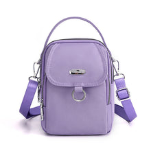 Ladda upp bild till gallerivisning, Lätt Vattentät Crossbody-väska med Flera Fickor