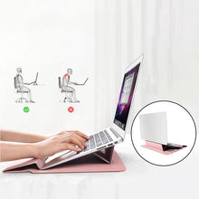 Ladda upp bild till gallerivisning, Laptopfodral med justerbart stativ