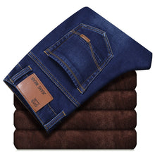 Ladda upp bild till gallerivisning, Male Loose Stretchy Denim Straight Pants