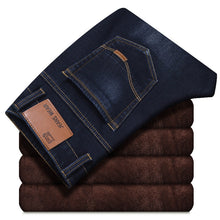 Ladda upp bild till gallerivisning, Male Loose Stretchy Denim Straight Pants
