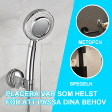 Ladda upp bild till gallerivisning, Avtagbar handsfree fixering av duschhuvud