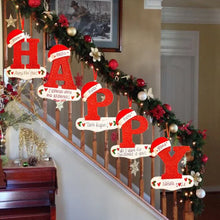 Ladda upp bild till gallerivisning, Gör-det-själv Bokstäver Jul Hängande Ornament