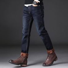 Ladda upp bild till gallerivisning, Male Loose Stretchy Denim Straight Pants