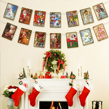 Ladda upp bild till gallerivisning, đ
đ©Vintage stil jul bannerđ